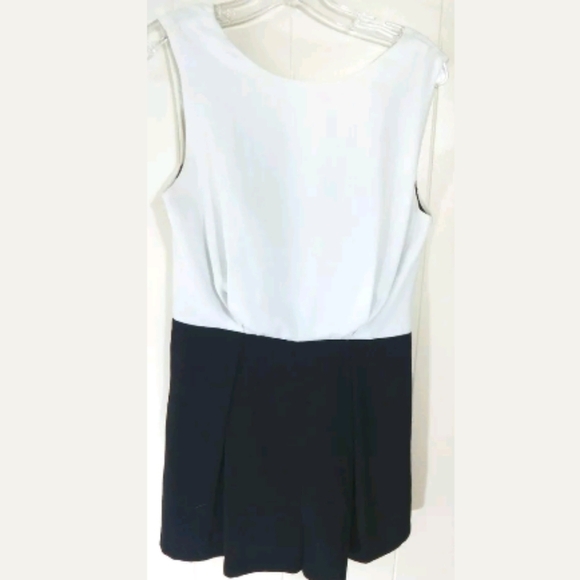 Topshop Lace Back Colorblock Romper - Picture 2 of 4